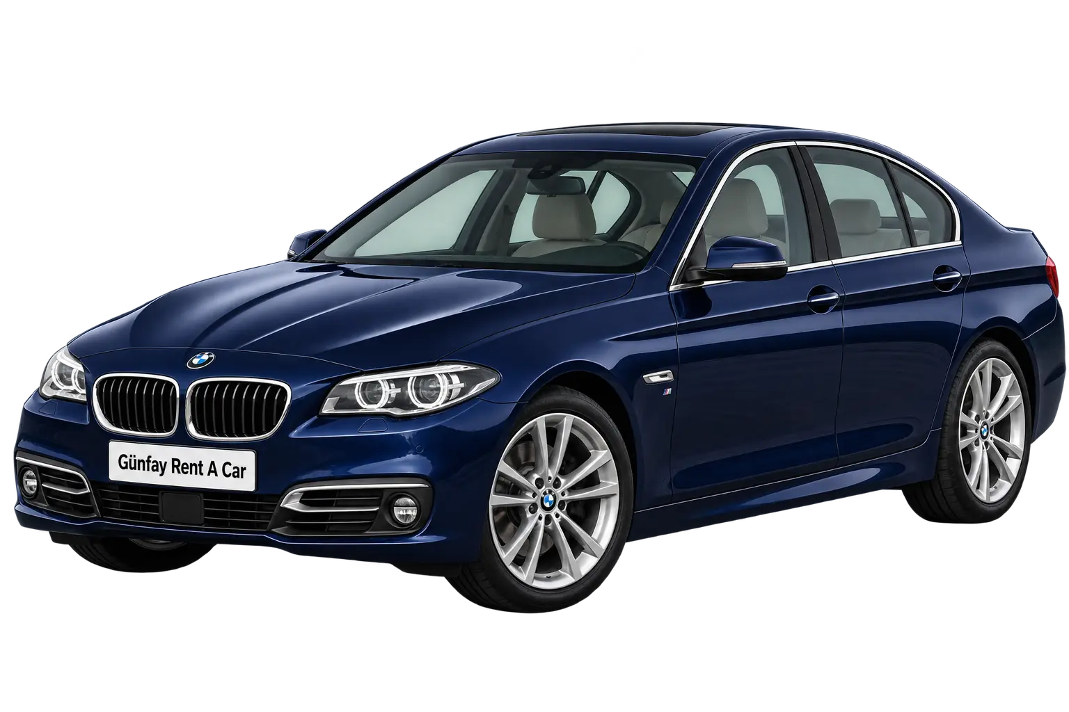 BMW 5 Serisi kiralık araç - Denizli Günfay Rent A Car