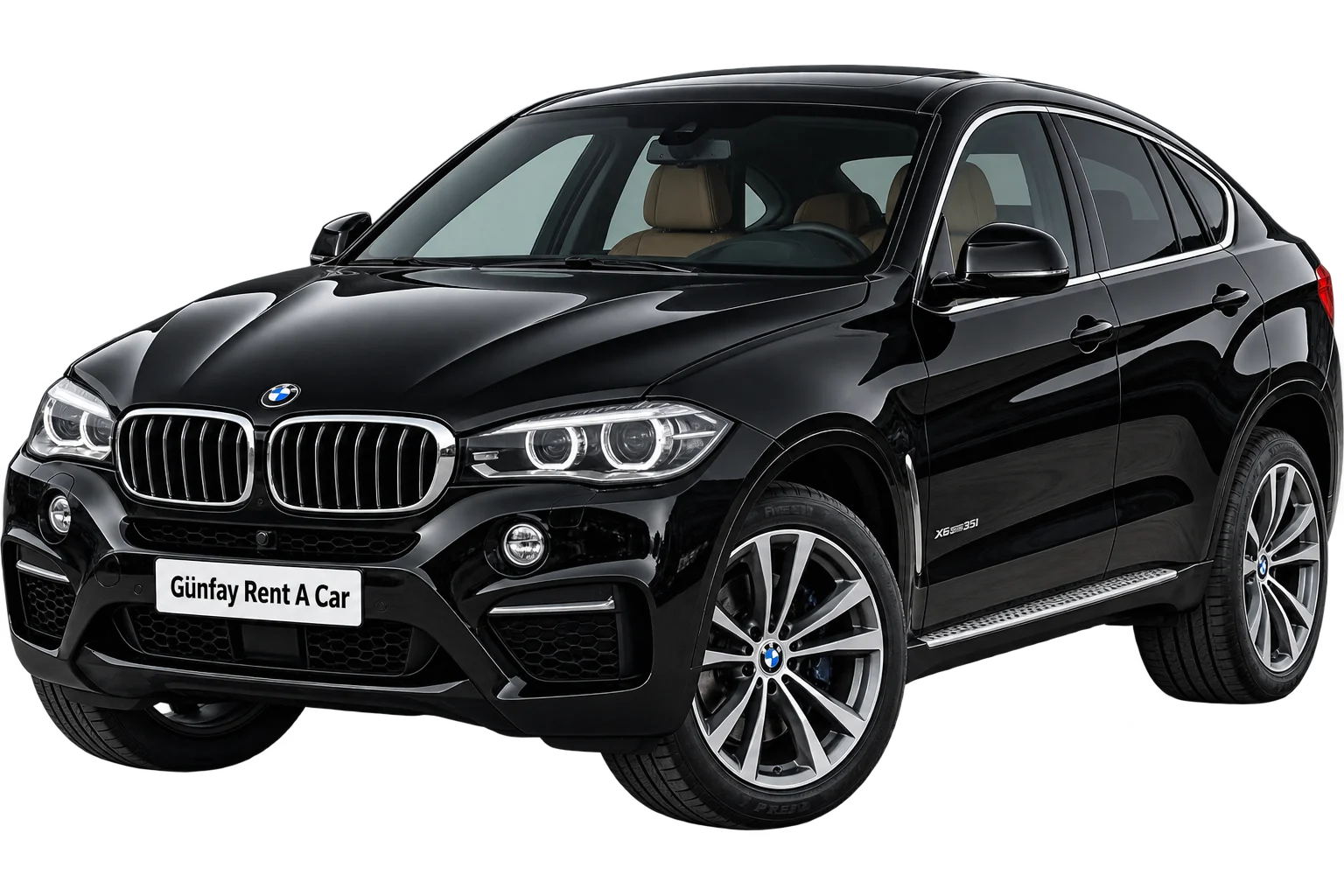 BMW X6 kiralık araç - Denizli Günfay Rent A Car