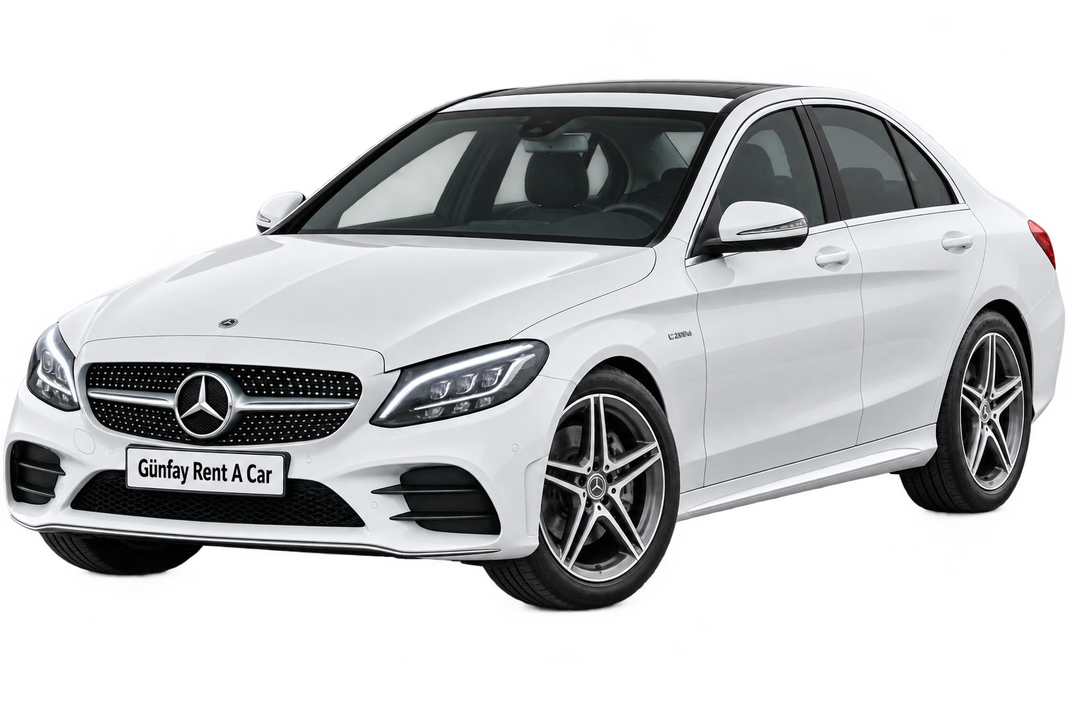 Mercedes C-200d kiralık araç - Denizli Günfay Rent A Car